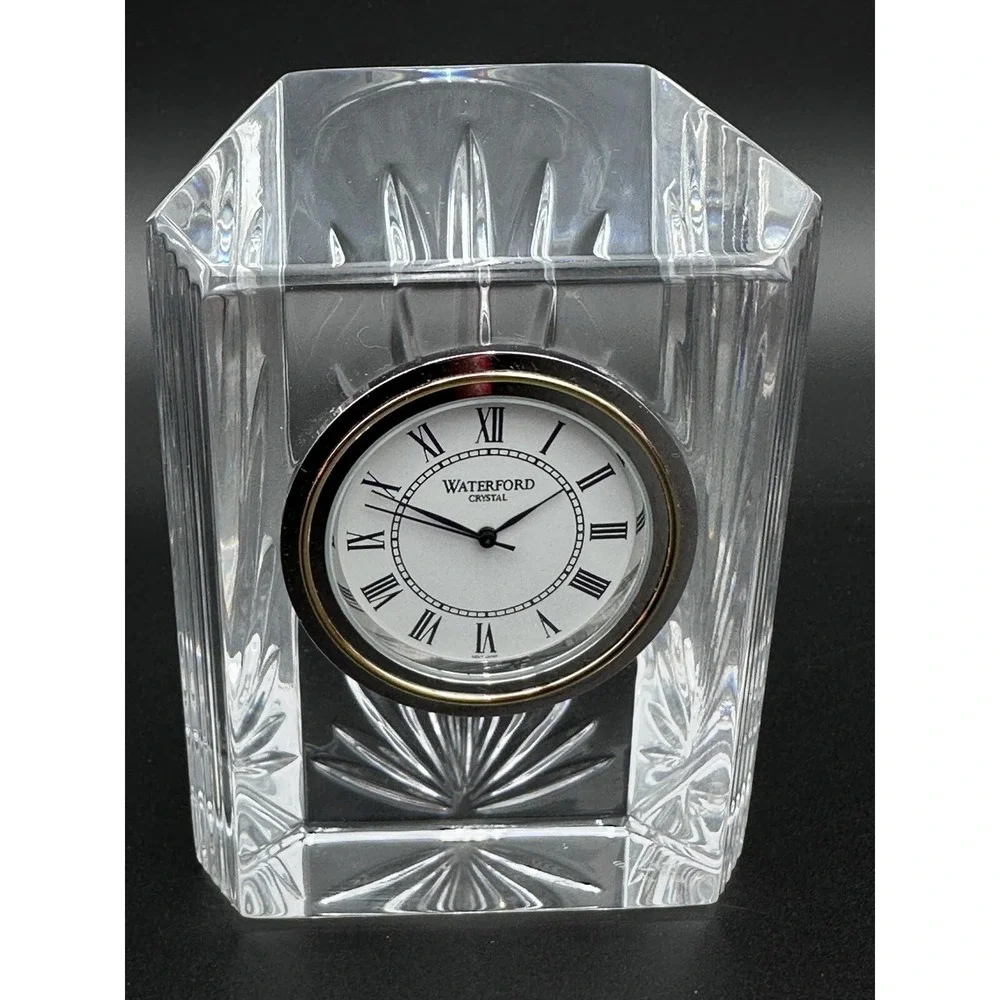 Waterford Crystal ‎ Mantel Desk Clock